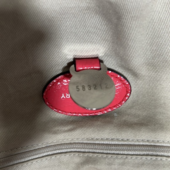 Mulberry Mitzy Hobo in Watermelon pink - Picture 6 of 13